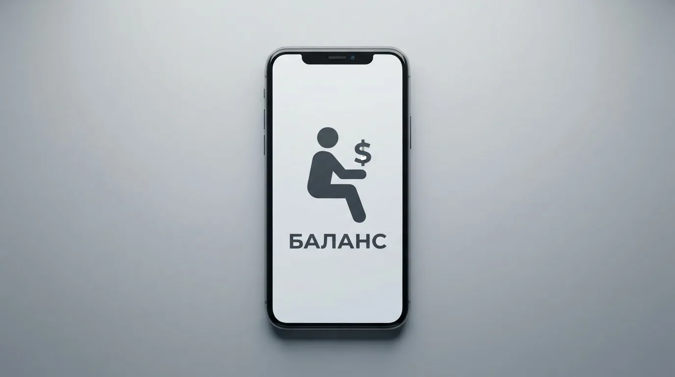 Телефон с экраном перевода стейблкоина